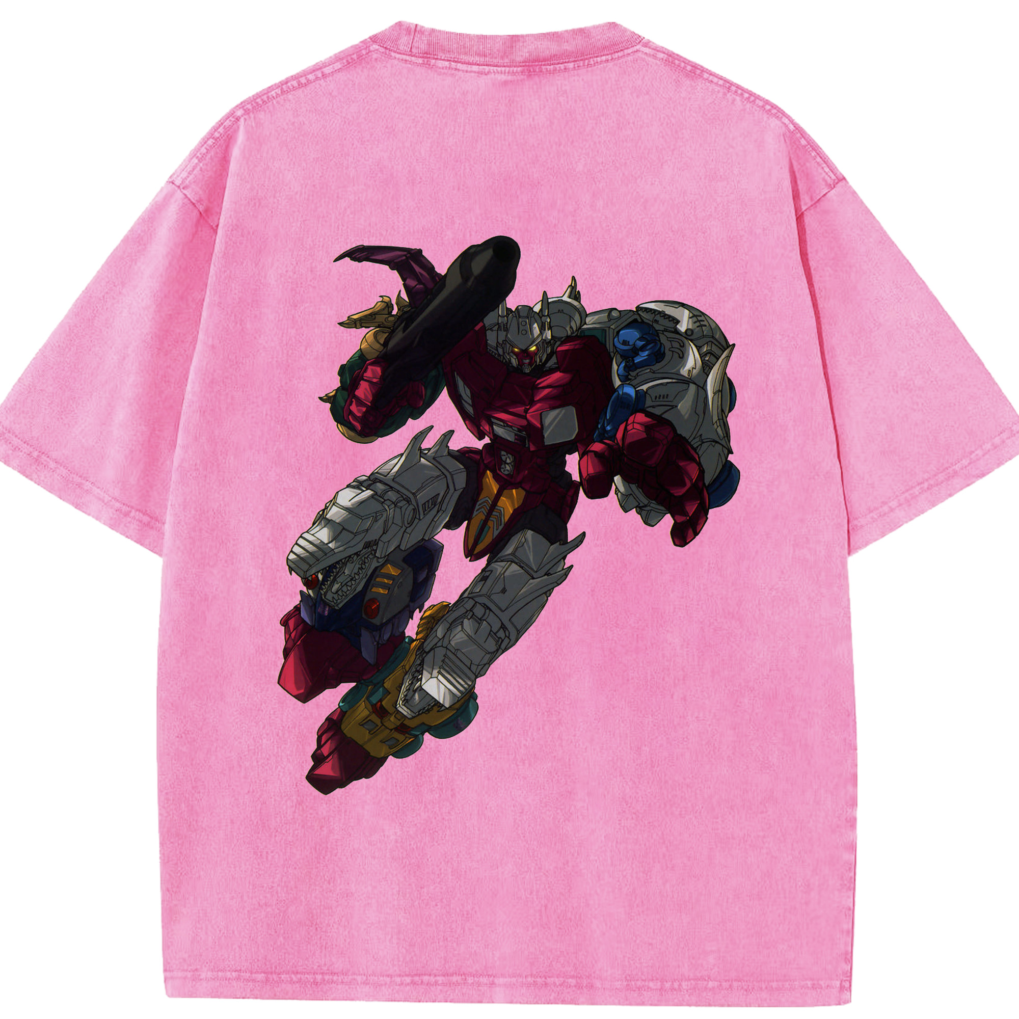 （画像用）  綿100% ヴィンテージ風 半袖Tシャツ（背面プリント）
